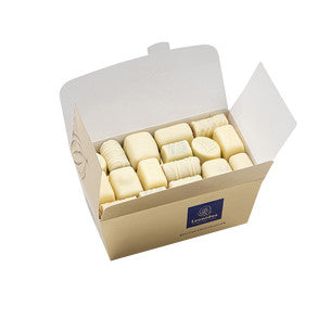 White assortment ballotin